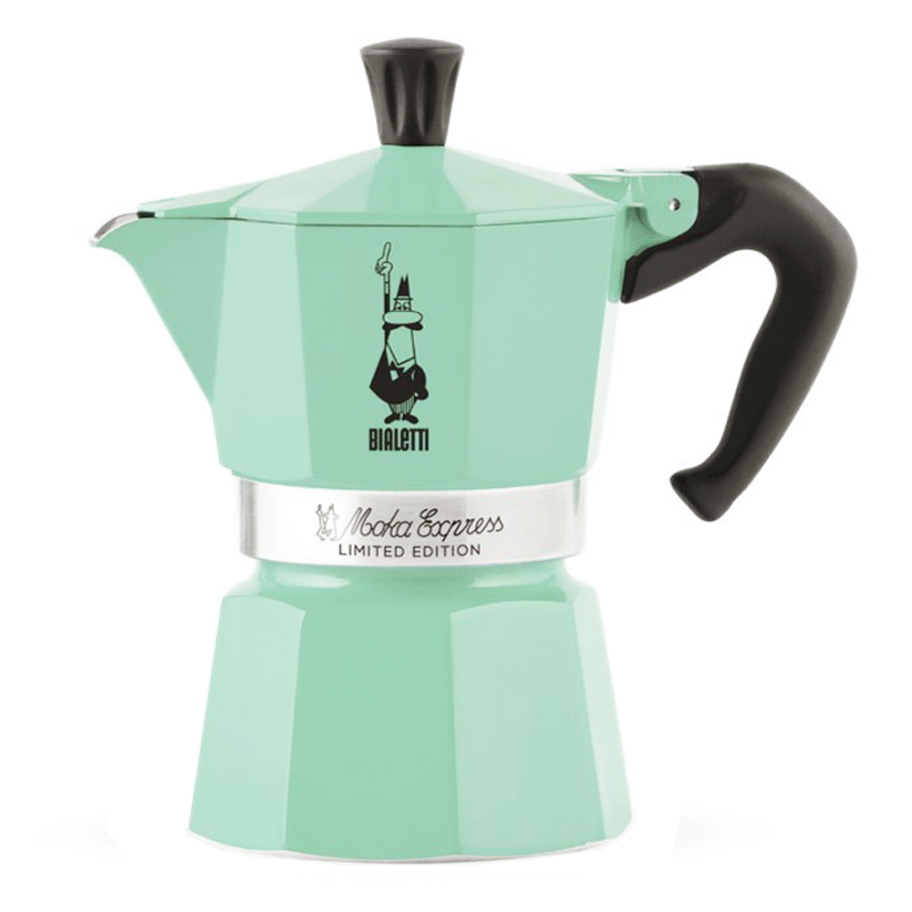 BIALETTI MOKA EXPRESS 3 CUP ICE MINT